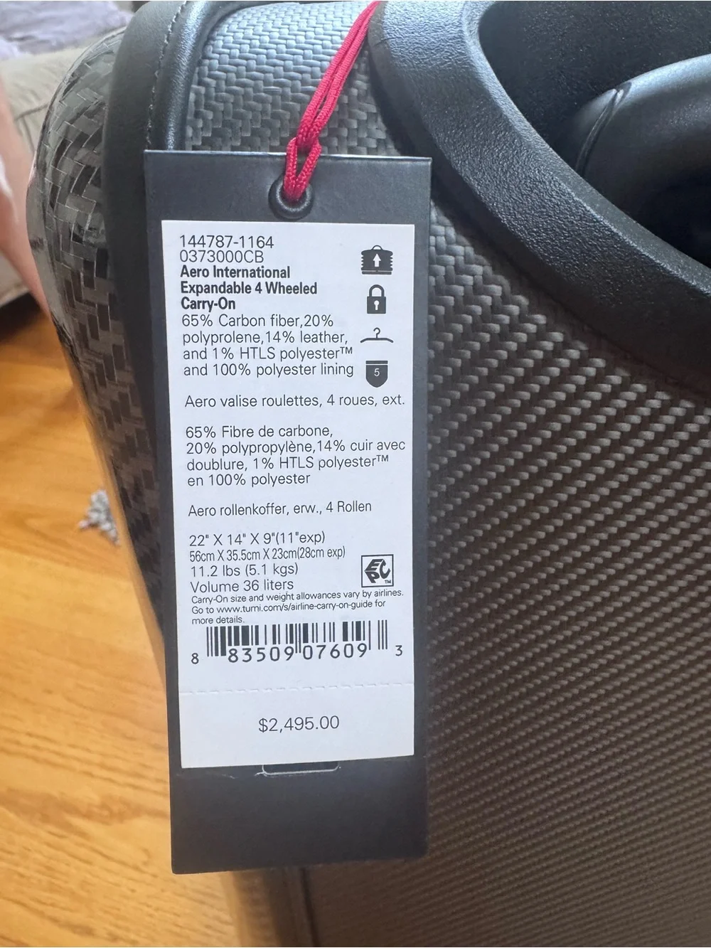 Tumi brand new